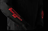 Furygan Atom Vented Evo Erkek Yazlık Ceket Siyah Kırmızı