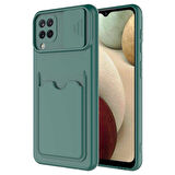 Galaxy M32 Kılıf Kartix Kartlık Bölmeli