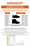 TABA ANTİK Gön Hakiki Deri Yuvarlak Burun Bağcıklı Günlük Erkek Sneaker 01934
