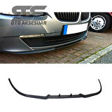 Bmw Z4 E85 BMW 3 Series E46 M3 Cupra R Uyumlu Ön Lip Mat Siyah Ön Tampon Lip