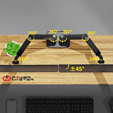 Çift Kollu 13-32'' Monitör Standı Gaming Monitör Tutucu Hareketli Ofis Monitör Tutucu