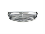 Mercedes W212 E Serisi (2009-2013) Arası Makyajsız Kasa Uyumlu Panjur Gümüş Elegance