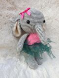 Amigurumi Elbiseli Fil