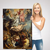 Bakire Taç Giyme TörenTablosu - Coronation of the Virgin 1644 Diego Velázquez -6473