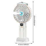 Ozmik Mini Fan soğutucu ile nemlendirme masa fanı klima soğutma fanı ev için
