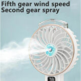 Ozmik Mini Fan soğutucu ile nemlendirme masa fanı klima soğutma fanı ev için