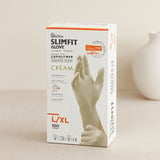 Pudrasız Slimfit Muayene Eldiveni L-XL Krem