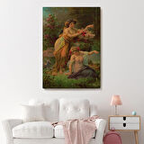 Çiçek Taoplayan Kadınlar Tablosu-6483