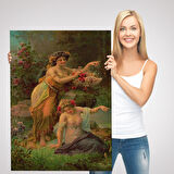 Çiçek Taoplayan Kadınlar Tablosu-6483