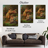 Çiçek Taoplayan Kadınlar Tablosu-6483