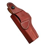 Beretta Mod 70 İçin Uyumlu Belt Maşalı Kahverengi Deri Taşıma Kılıfı