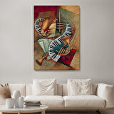 Müzik Aletleri Sürreal Tablosu-6487