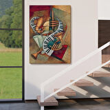 Müzik Aletleri Sürreal Tablosu-6487