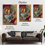 Müzik Aletleri Sürreal Tablosu-6487