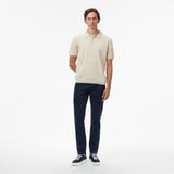 Nautica Erkek Bej Classic Fit Kısa Kollu Triko