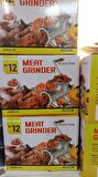 12 Numara Metal Döküm Kollu Çelik Et Kıyma Makines