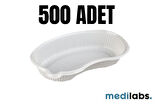 Beyaz Plastik Böbrek Küveti 500 Adet
