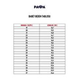 Paqpa Kız Çocuk Soft Tabanlı Pudra Rugan Babet