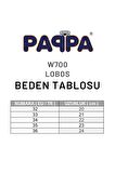 Paqpa Lobos Kız Çocuk Desenli Bot Siyah Lila W700-02