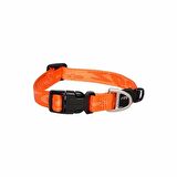 Rogz Alpinist Halsband Desenli Köpek Boyun Tasması Turuncu Medium 26x40 Cm