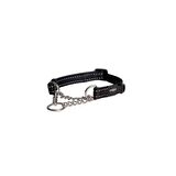 Rogz Utility Control Chain Halsband Kontrol Zicirli Köpek Boyun Tasması Siyah Medium 1.6x31-45 Cm