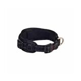 Rogz Utility Gevoerde Halsband Dolgulu Köpek Boyun Tasması Siyah Xlarge 2.5x37-54 Cm