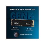 Crucial P3 Plus 1tb 3D Nand Gen4 Nvme Pcıe M.2 SSD (5000-3600 Mb/s) CT1000P3PSSD8