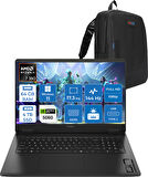 Hp Omen 17-DB1015NT Amd Ryzen Aı 7 350 64GB Ddr5 4tb SSD RTX5060 8gb Gddr7 17.3 Inç Fullhd (1920 x 1080) 144Hz 7ms 300NITS IPS Windows 11 Pro Taşınabilir Bilgisayar C2EZ5EAP34 + Zetta Çanta