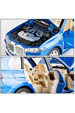 BMW X7 Araba 1:24 Diecast Metal Model Araba Koleksiyon Araba Sesli Işıklı Bmw Jip Suv Araba
