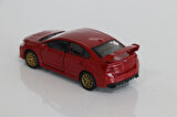 Welly 1:36 Subaru İmpreza Wrx Diecast Model Araba Bordo