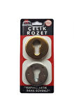 Master Çelik Rozet 6 Vidalı Sarı