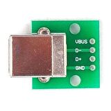 B Tipi Dişi USB Dip Çevirici Modülü