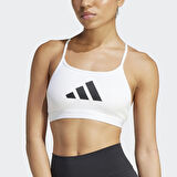 adidas AERCT BL BRA Beyaz Kadın Sporcu Sütyeni JE3773