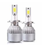 C6 Led Zenon H11 Led Xenon 36w 7600lm 6500k Far Ampülü Led Işık 2 ADET F-ser-GRİ