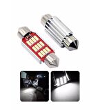 Sofit Led Beyaz 12 Volt - 24 Volt Uyumlu Canbus Soğutuculu 41mm 2 ADET