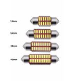 Sofit Led Beyaz 12 Volt - 24 Volt Uyumlu Canbus Soğutuculu 41mm 2 ADET