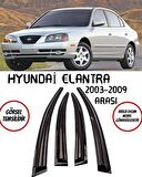 Hyundai Elantra Cam Rüzgarlığı 4'lü Takım 2003-2009 Arası