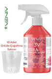 VENİV AGRİCULTURE 3V Pera 500 mL Orkide Besini + 10 Adet 0.68L Orkide Saksısı Seti