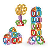 Eğitici Oyuncak Geometrik Puzzle Bloklar 96 Parça - Oyuncak Geometrik Yapboz Yapı Seti
