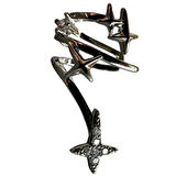 Uretti - İREM 3914 2182 Yıldızlı Model Taşlı Kıkırdak Küpe