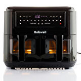 Robx SE12 9 lt Yağsız Airfryer Siyah