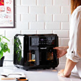 Robx SE12 9 lt Yağsız Airfryer Siyah