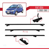 Fiat Idea 2003-2012 Arası ile Uyumlu BASIC Model Ara Atkı Tavan Barı Siyah 2 Adet