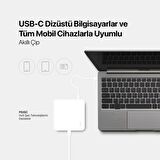 Ttec Süper Şarj Akım Korumalı Masaüstü Şarj İstasyonu GaN 65W Şarj Başlık Samsung Huawei İphone Şarj