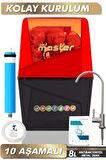 Master 10 Aşamalı Çelik Tanklı Su Arıtma Cihazı