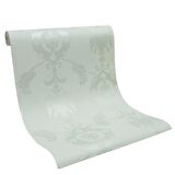 Duvar Kağıdı Nil Yeşili Damask Desenli D-Dept Rive Gauche - Vinly