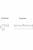WATERSHUT 500MM DUVAR SU PERDESİ BAHÇE ŞELALESİ BAHÇE ÇEŞMESİ FISKİYE
