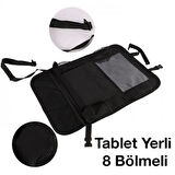 Coofbe Oxford Kumaş 8 Bölmeli Araç Koltuk Arkası Organizer Araç Telefon Tablet Eşya Tutucu Düzenleyici
