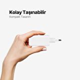 Ttec Süper Şarj Akım Korumalı Gan 120W Şarj Başlığı Laptop Tablet Macboook Şarj Başlığı PD/QC/PPS