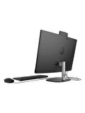 HP ProOne 245 G10 R7 7730U 32GB 256GB SSD 23.8" Full HD IPS FDOS All In One PC Siyah & PER4 Bellek